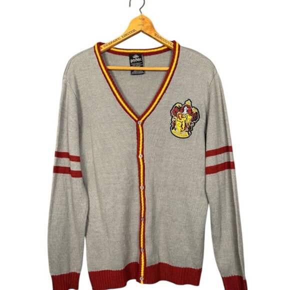 Hogwarts Harry Potter Gryffindor Cardigan Sweater Wizarding World - Picture 6 of 7